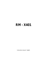 Serioux RM X401 User manual