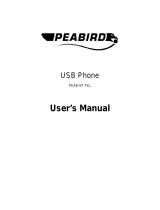 Peabird PEAB-VP-TEL User manual
