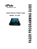 Gold Apollo AL-A28 Programming Manual