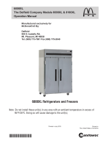 McDonald's 6000XL Operating instructions