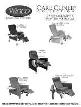 Winco XL Drop-Arm Care Cliner Owners Operating & Maintenance Manual