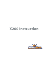 HobbyKing X200 Operating instructions