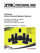 STK Professional Audio SP-115APM Owner's manual