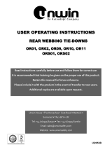 Unwin OR01 User Operating Instructions Manual