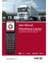 Pei tel PTCarPhone 5 Series User manual