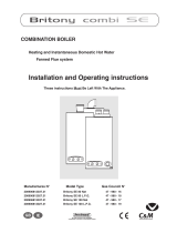 Chaffoteaux & Maury Britony SE 80 Nat Operating instructions