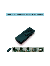 Soniya MicroTrakPro/CoverTrac-2000 User manual