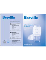 Breville Food Processor BFP50 User manual