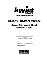 kWiet Power DGK25E Owner's manual