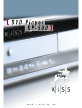KiSS Networked Entertainment DP-500 User manual