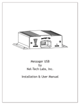 Nel-Tech Labs Messager USB Installation and User Manual