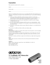 Opticron T3 Trailfinder 10x25 User Instructions