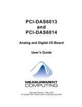 Measurement Computing PCI-DAS6014 User manual