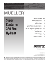 Mueller Super Centurion 350 Operating Instructions Manual