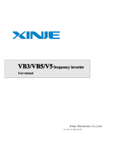 Xinje V5-4030 User manual