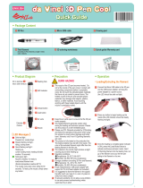 XYZ Printing Da Vinci 3D Pen Cool Quick Manual