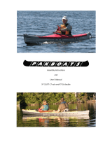 Pakboats XT-15 solo Assembly Instructions And User's Manual