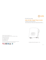 Ningbo Ginlong Technologies Solis 4G Mini Operating instructions