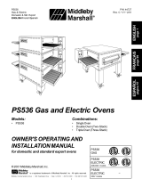 Middleby Cooking Systems Group PS536 User manual