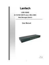 Lantech LGS-1424C User manual