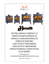 Hunter Stoves Herald 6 CE VII Installation, Operating And Maintenance Manual