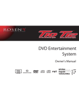 Rosen DVD Entertainment System User manual