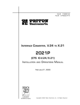 Patton electronic TV Converter Box IC-V.24 User manual