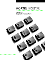 Nortel T7316 M7100 User manual