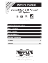 Tripp Lite BC Internet Owner's manual