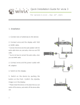 UCHIDA Wivia 3 Quick Installation Manual