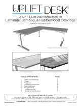 UPLIFT Desk BAMBOO Assembly Instructions Manual