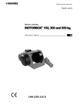 Huchez MOTORBOX 150 User manual