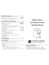 Kett PM-410 Operating instructions