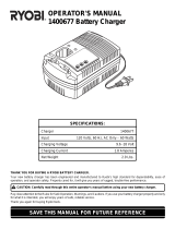 Ryobi 1400677 User manual