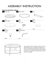 ROOMS TO GO 22181616 Assembly Instructions