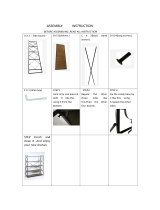 Baxton Studio FJ2A021-Black-Shelf Assembly Instructions