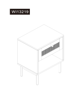 Baxton Studio SR221172-Wooden/Rattan-ET Assembly Instructions