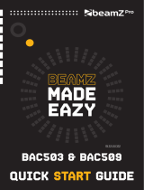 Beamz Pro BAC503 Quick start guide
