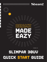 Beamz SlimPar30 UV Owner's manual