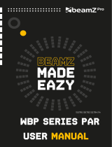 Beamz Pro WBP612IP Owner's manual