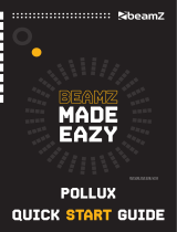 Beamz Pollux 2500 Analog Laser System Quick start guide