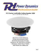 PowerDynomics FCS 952.548 Owner's manual