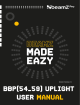Beamz Pro BBP54 Owner's manual