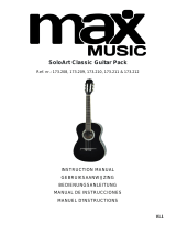 MaxMusic SoloArt Classic Guitar Pack Owner's manual