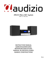 audizio Arles Micro HiFi System DAB+ Owner's manual