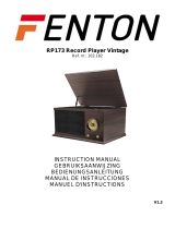 Fenton RP173 Owner's manual