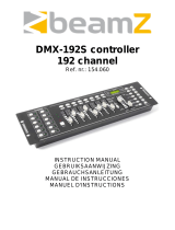 Beamz DMX-192S Owner's manual