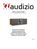 audizio Rimini Stereo WiFi Internet Radio Owner's manual