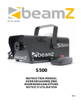 Beamz S500 Owner's manual