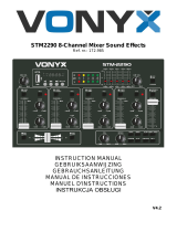 Vonyx STM2290 Owner's manual